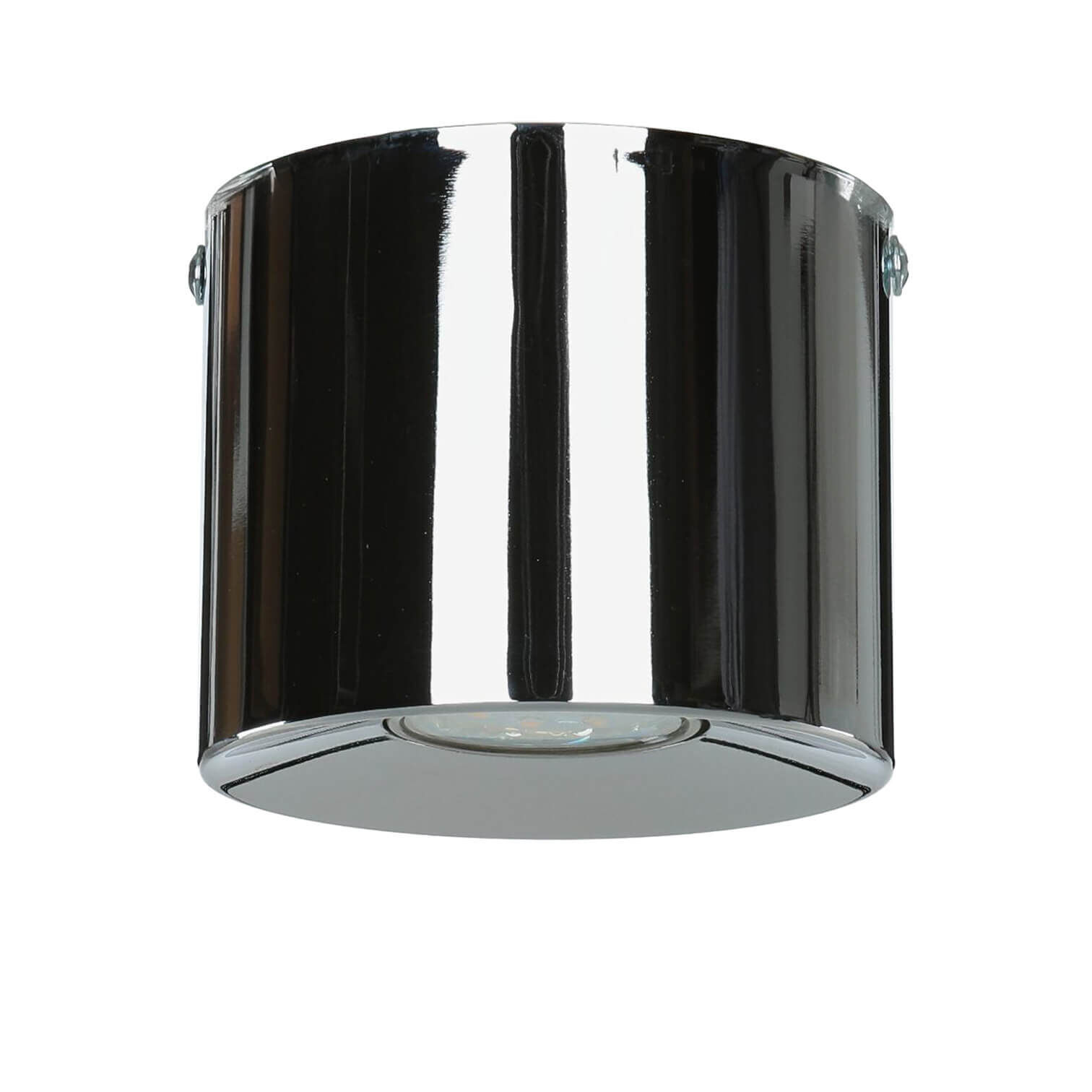 Deckenstrahler in Chrom Metall GU10 akzentuiertes Licht Deckenleuchte