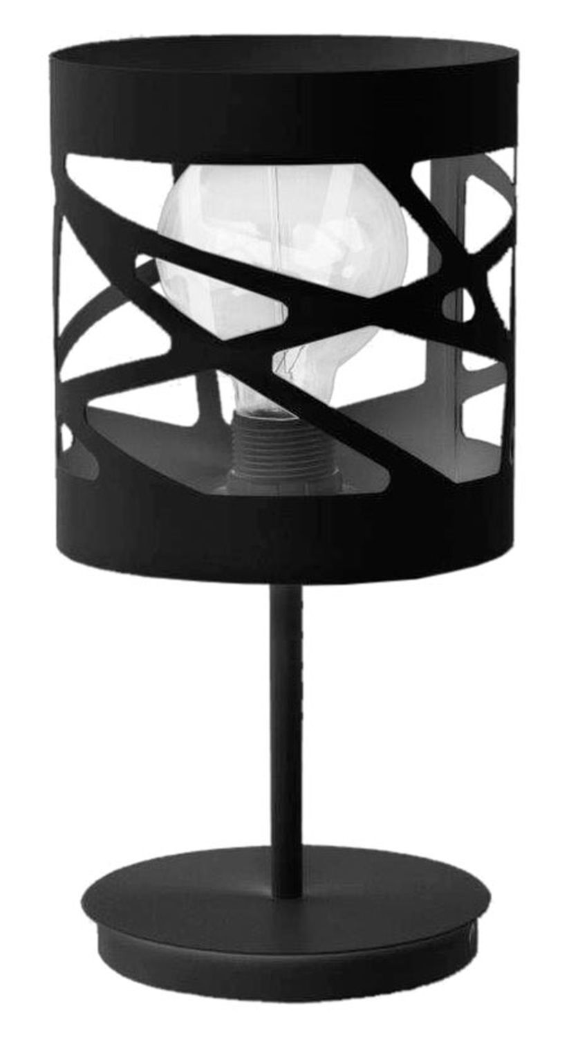 Tischlampe Schwarz Metall Modern Ferva