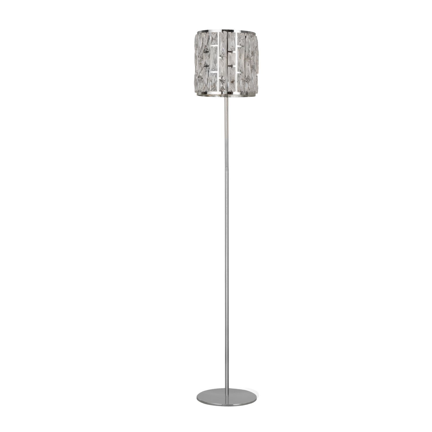 Lampadaire cristal 155 cm E27 Art Déco Salon