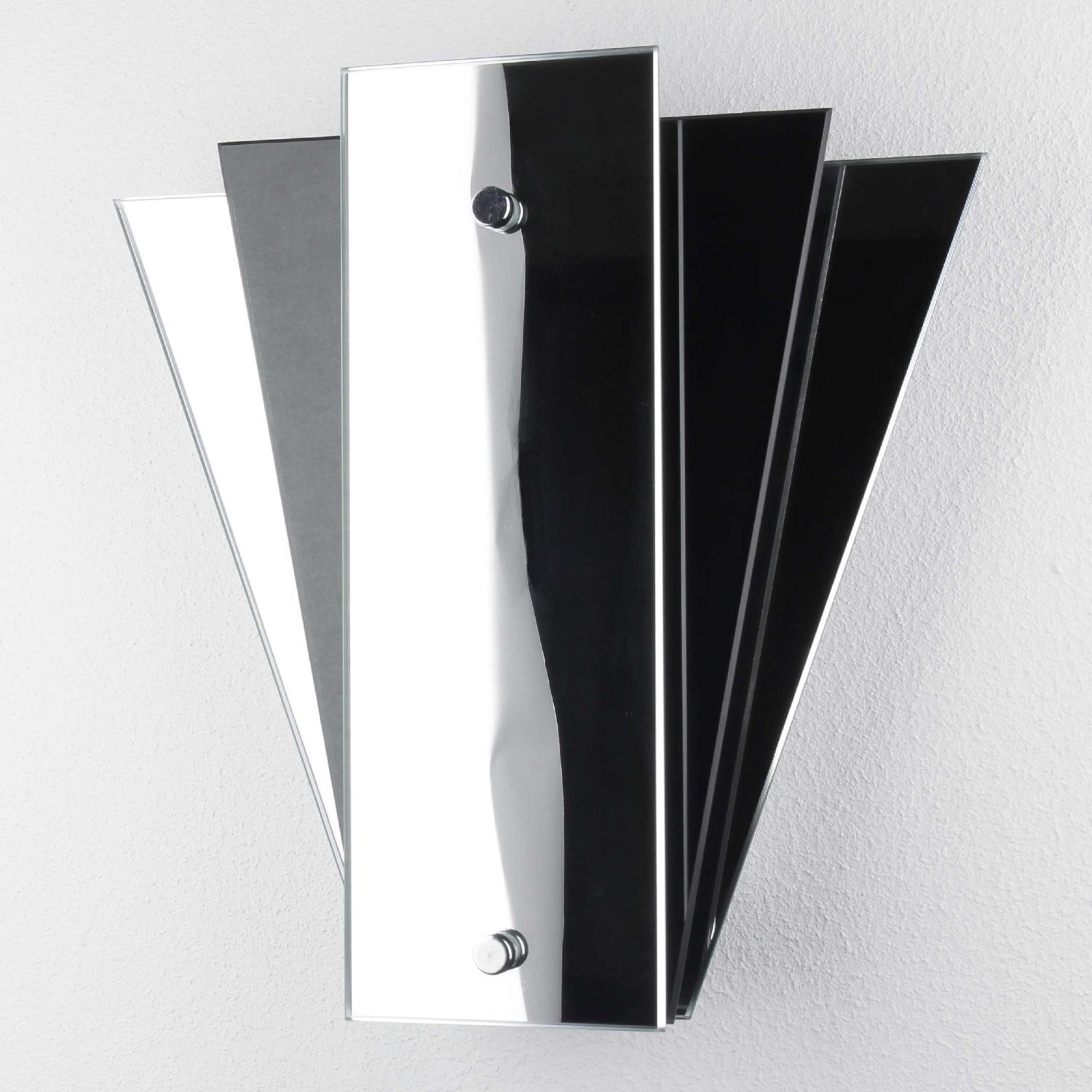 Moderne Wandleuchte E14 Schwarz