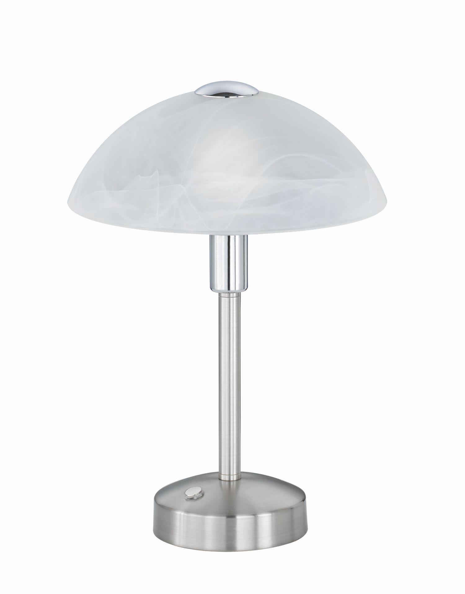 Dimmbare LED Tischleuchte Touch 30 cm 4 W Glas blendarm Lampe, Tischlampe, Lampenschirm