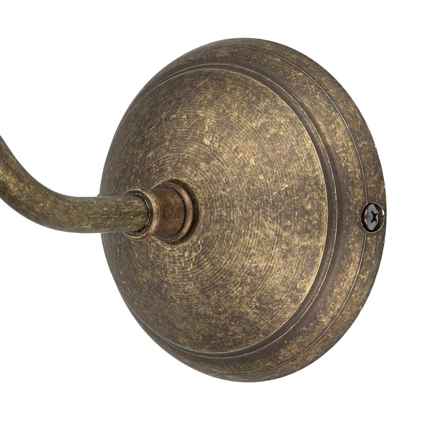 Wandlampe Bronze Antik Echt-Messing Oslo Bronze, Griff