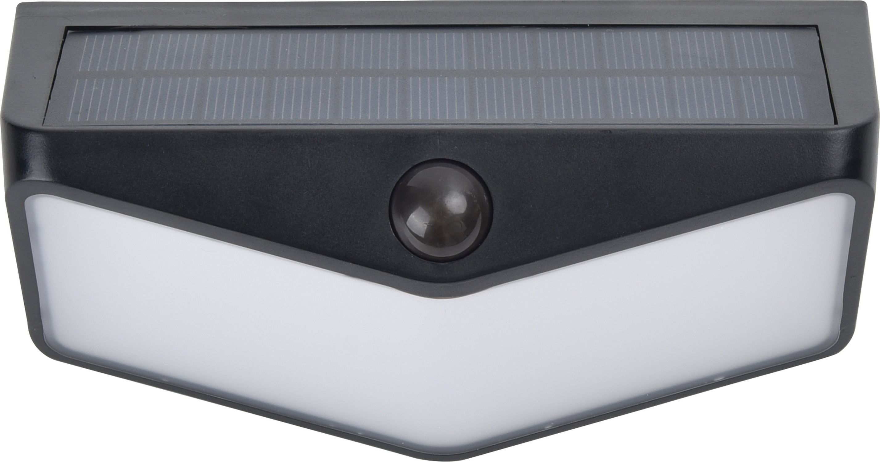 Lampe solaire d'extérieur à LED avec détecteur de mouvement et intensité variable IP44 4 W