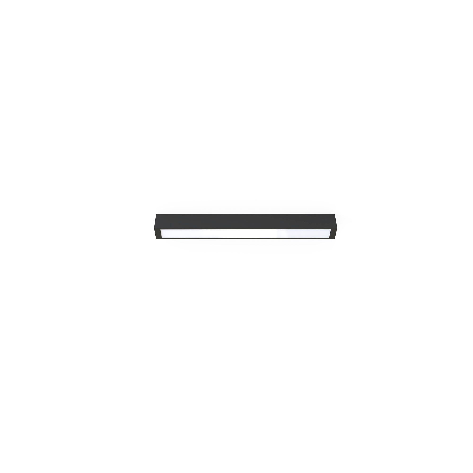 Deckenlampe 3000 K 1700 lm Schwarz T8 LED wechselbar L: 62 cm
