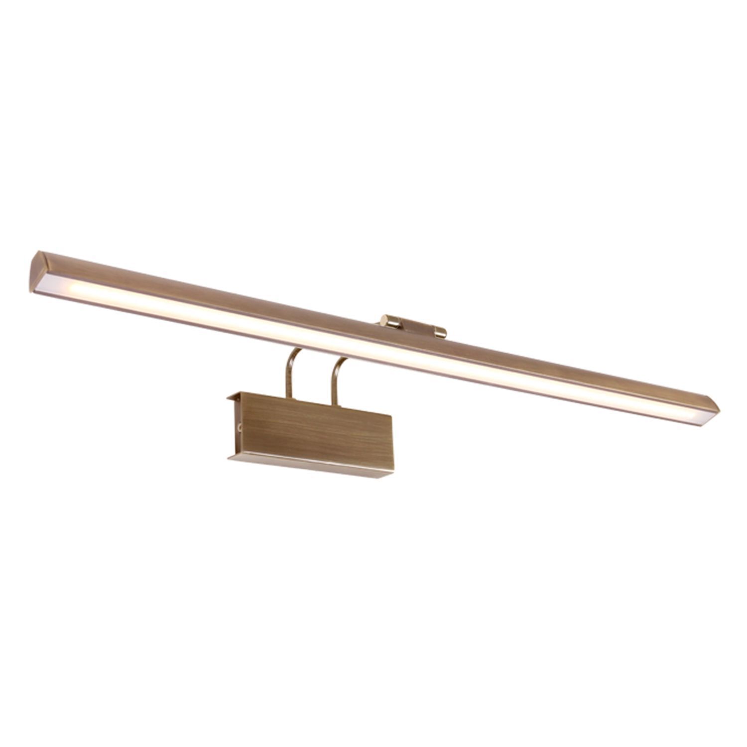 Dimmbare LED Bilderleuchte Metall B:60 cm 9 W flexibel