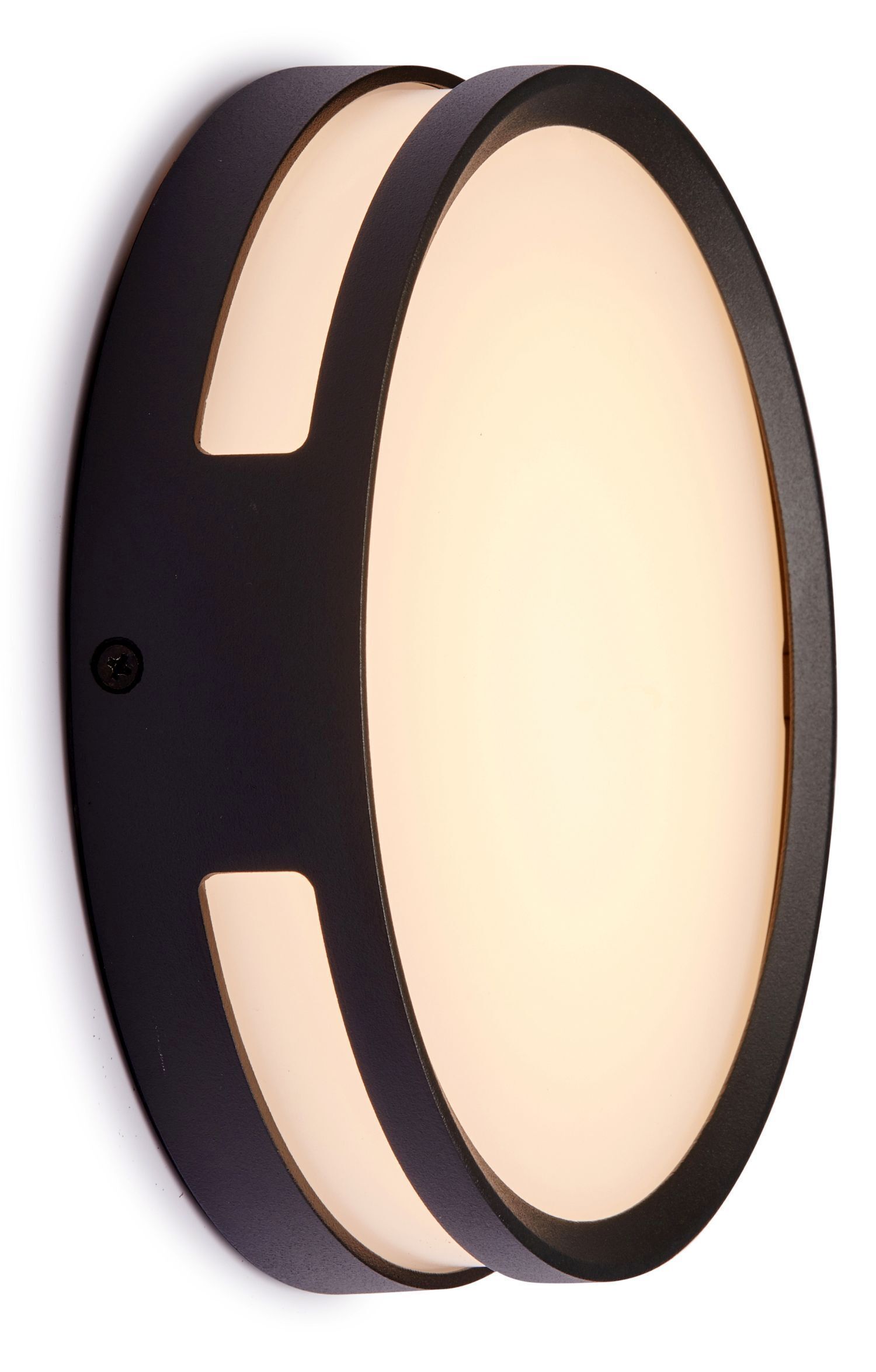 Applique murale extérieure LED aluminium ronde Ø18,3 cm IP54 3000 K Kopf, Person, Gesicht, Kosmetik, Klebeband