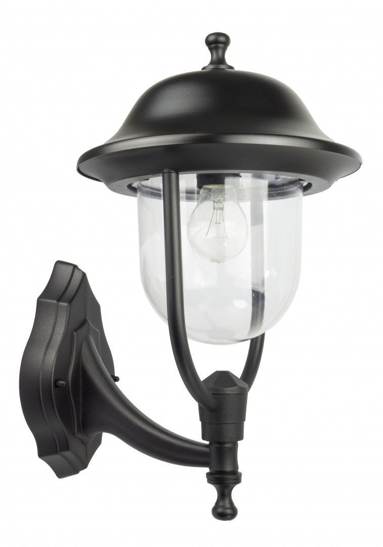 Lampe d'extérieur Rustique IP43 Noir E27 Lanterne