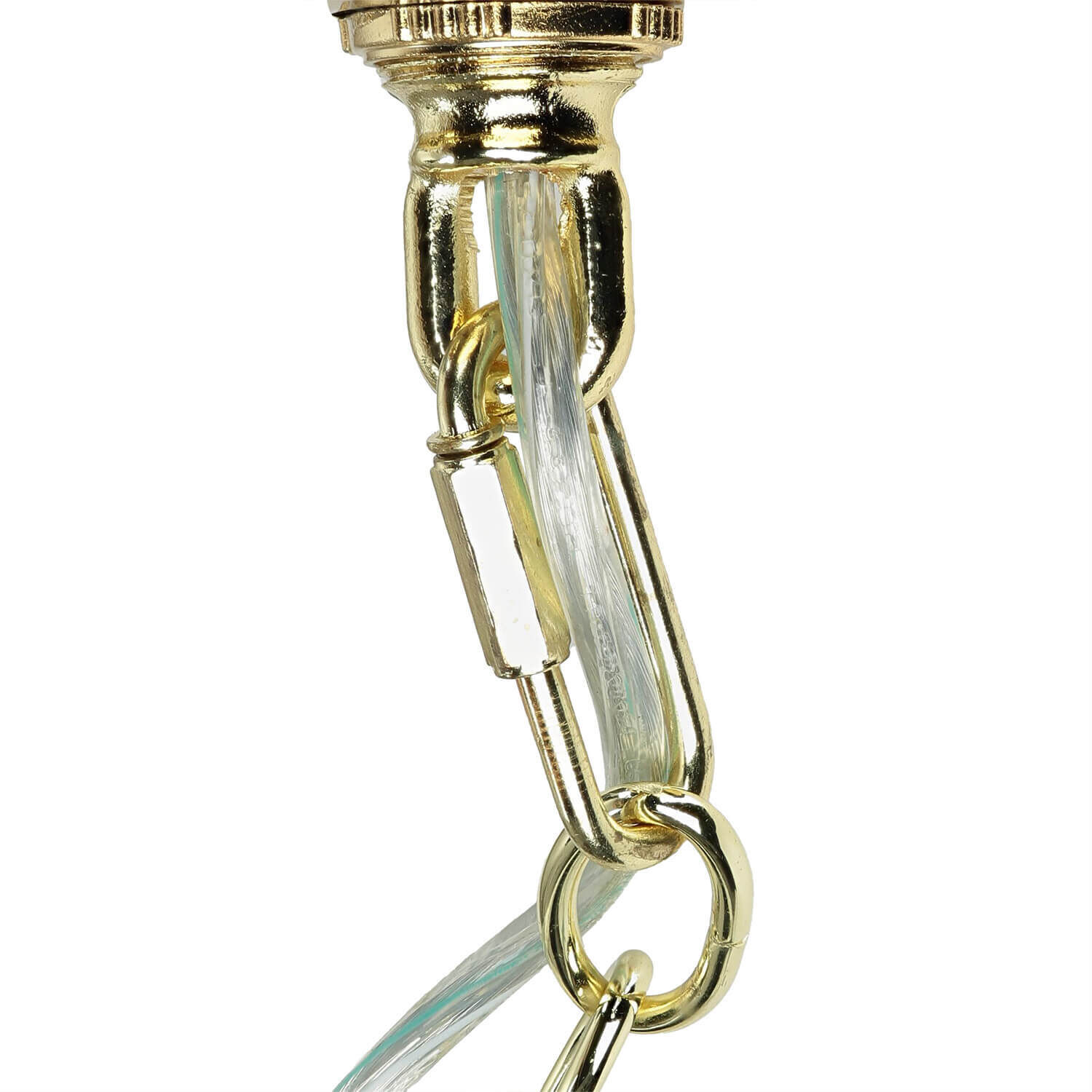 Outdoor Hängeleuchte Messing Glas Vintage Design E27