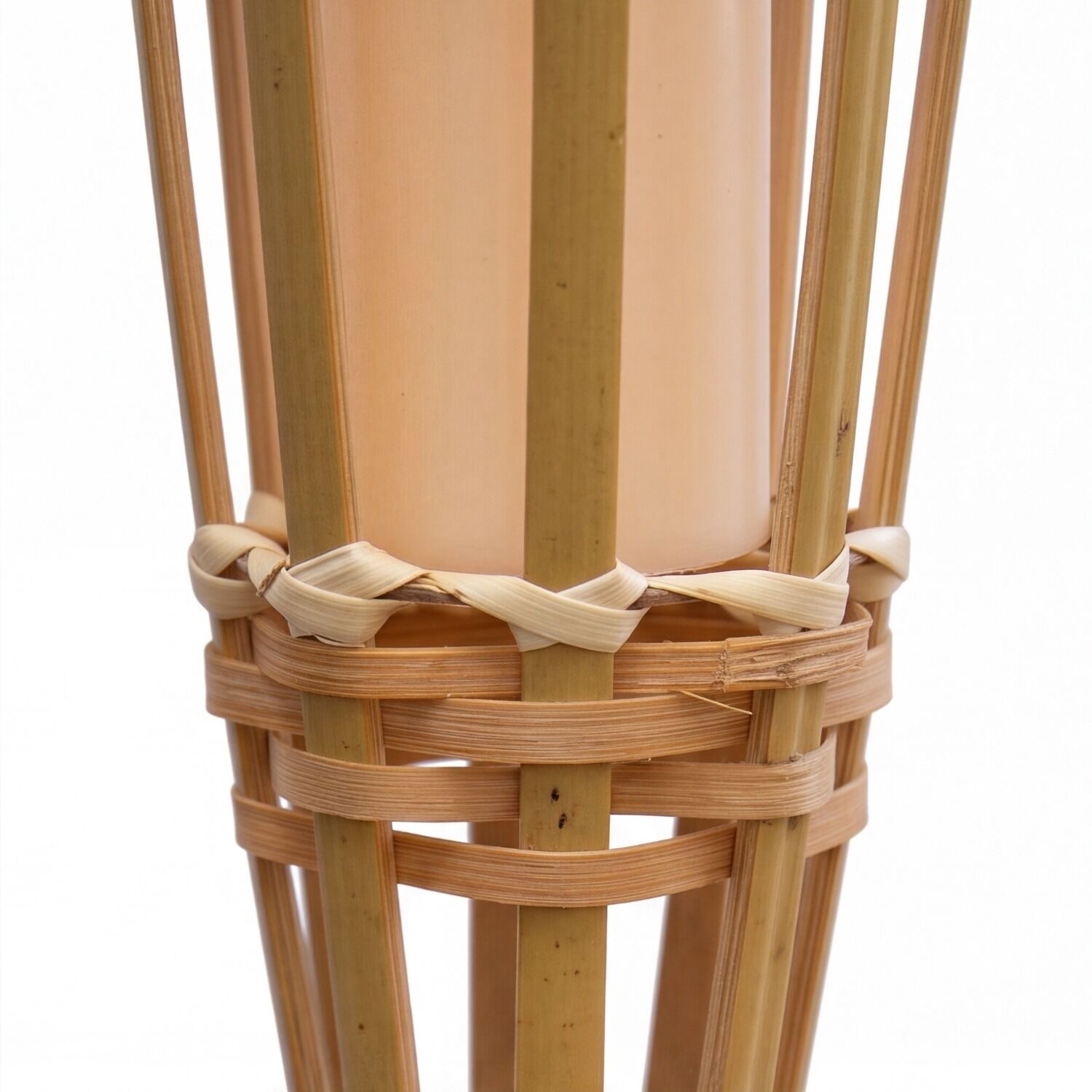 gewebt, Lampe, Bambus, Geflecht, Rattan