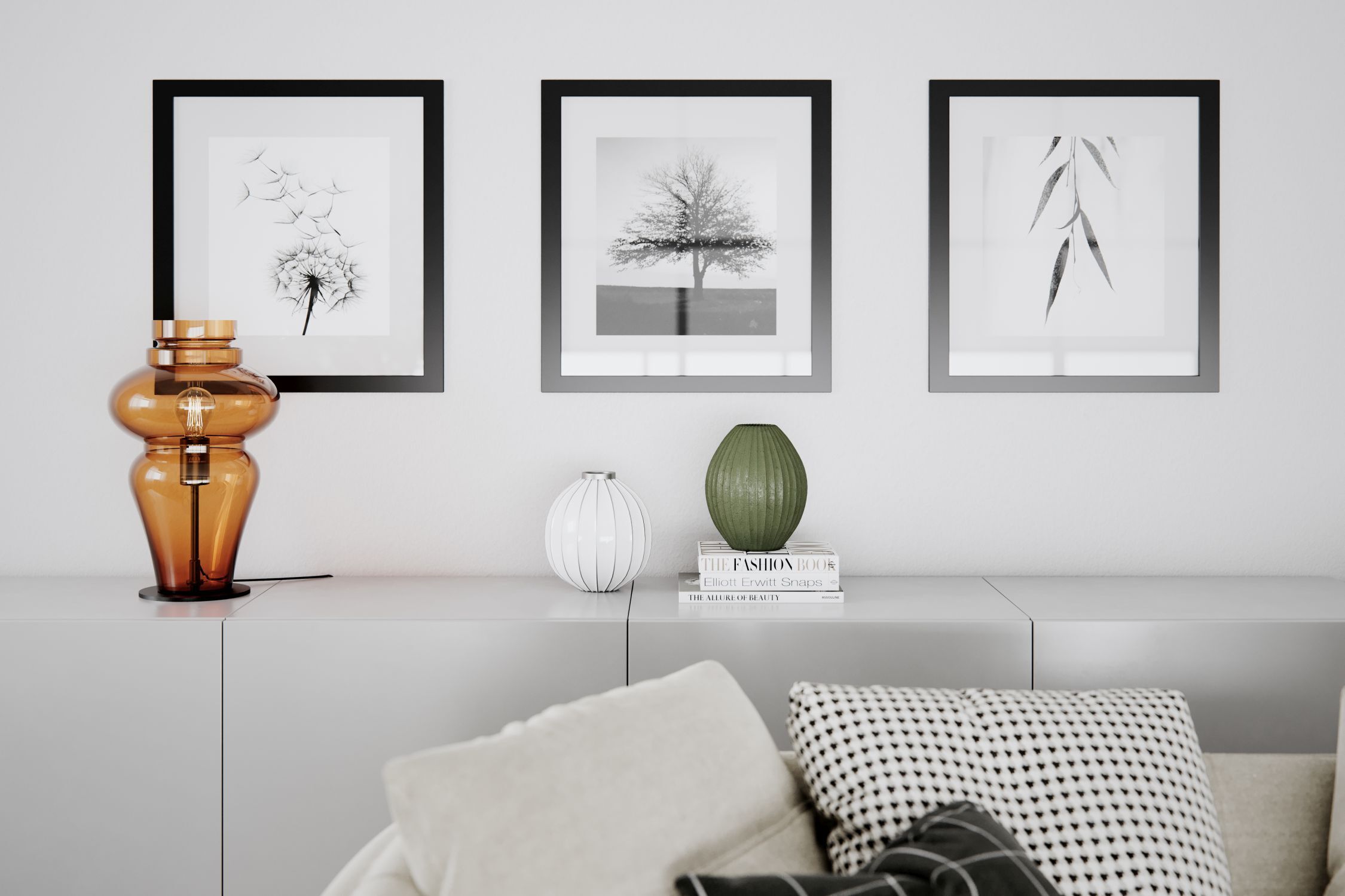 Lampe de table verre fumé métal 40,6 cm de haut E27 design vintage Drinnen, Innenarchitektur, Kissen, Dekoration für Zuhause, Malerei