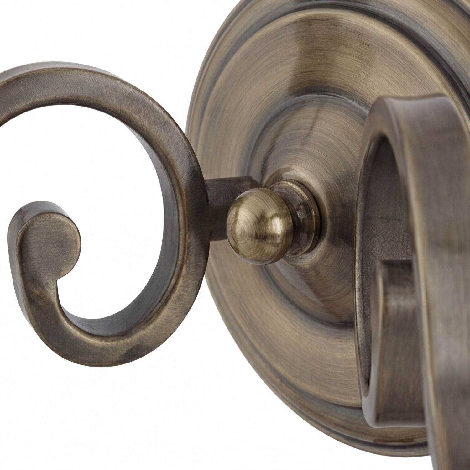 Klingelknauf, Türrosette, Metall, Antik Bronze, Garnitur