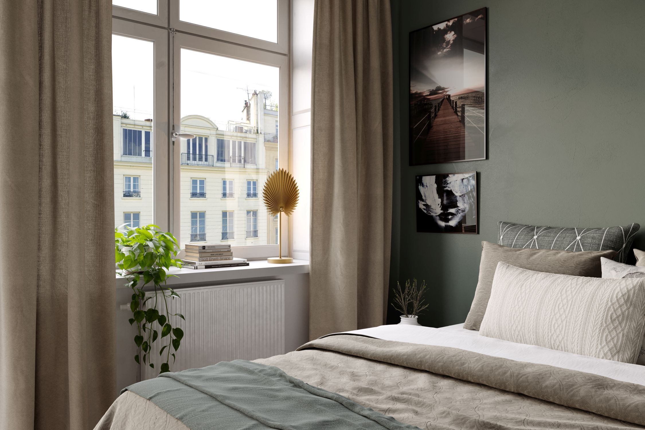 Lampe de table en métal de 55 cm de haut en or mat pour E27 Innenarchitektur, Inneneinrichtung, Fenster, Gemälde, Kissen