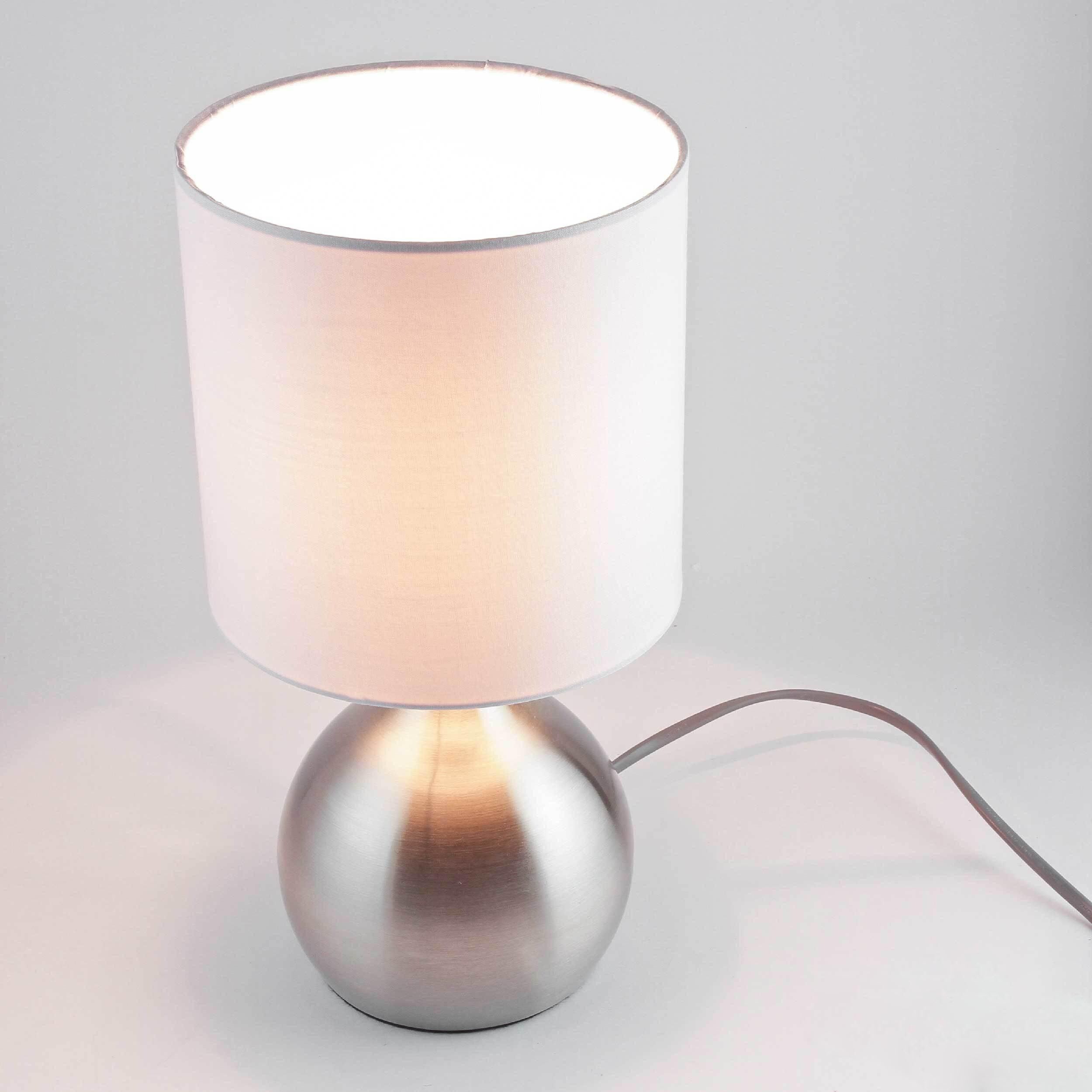 Lampe de bureau à intensité variable Touchdimmer Moderne argenté
