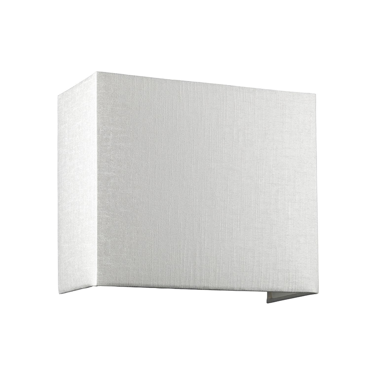 Applique murale tissu Abat-jour Up Down Crème Chrome NADATILA Applique murale tissu Abat-jour Up Down Crème Chrome NADATILA