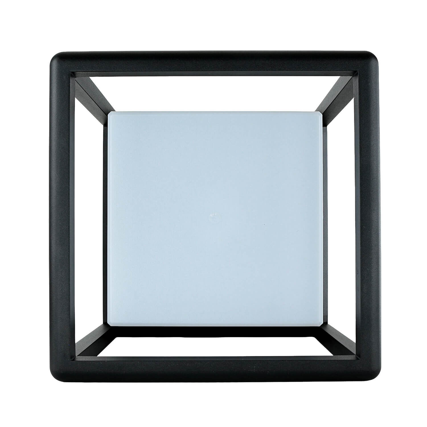 Sockelleuchte Aluminium E27 IP65 25,5 cm Graphit eckig Sockelleuchte Aluminium E27 IP65 25,5 cm Graphit eckig