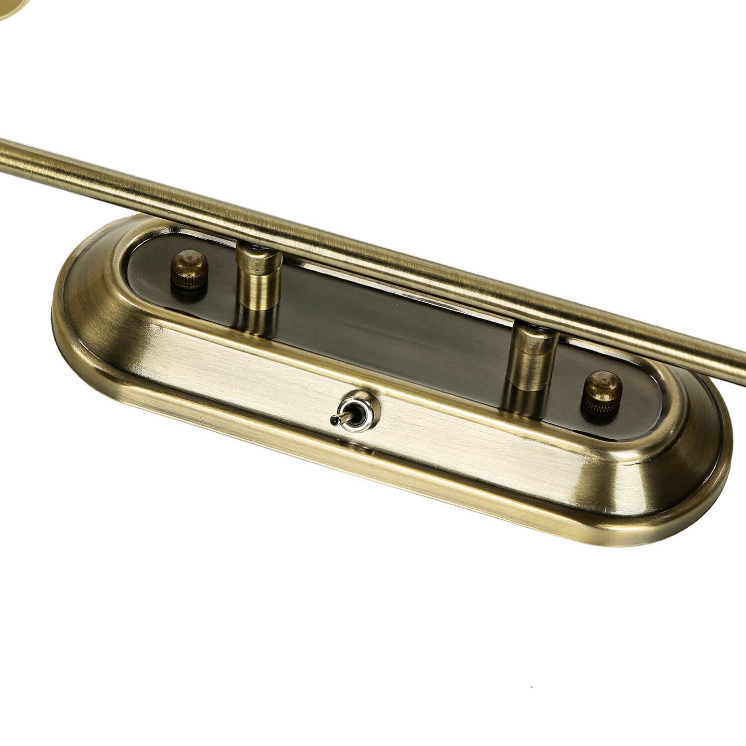 Jugendstil Wandlampe drehbar GRANDO Spiegelleuchte Griff, Handlauf