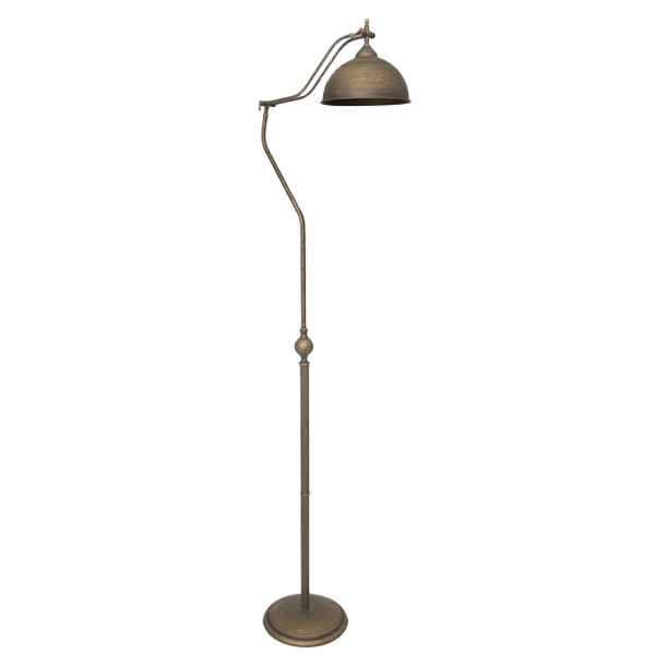 Standlampe, Stehleuchte, Metall, Rustikaler Stil, Lateinisches Design