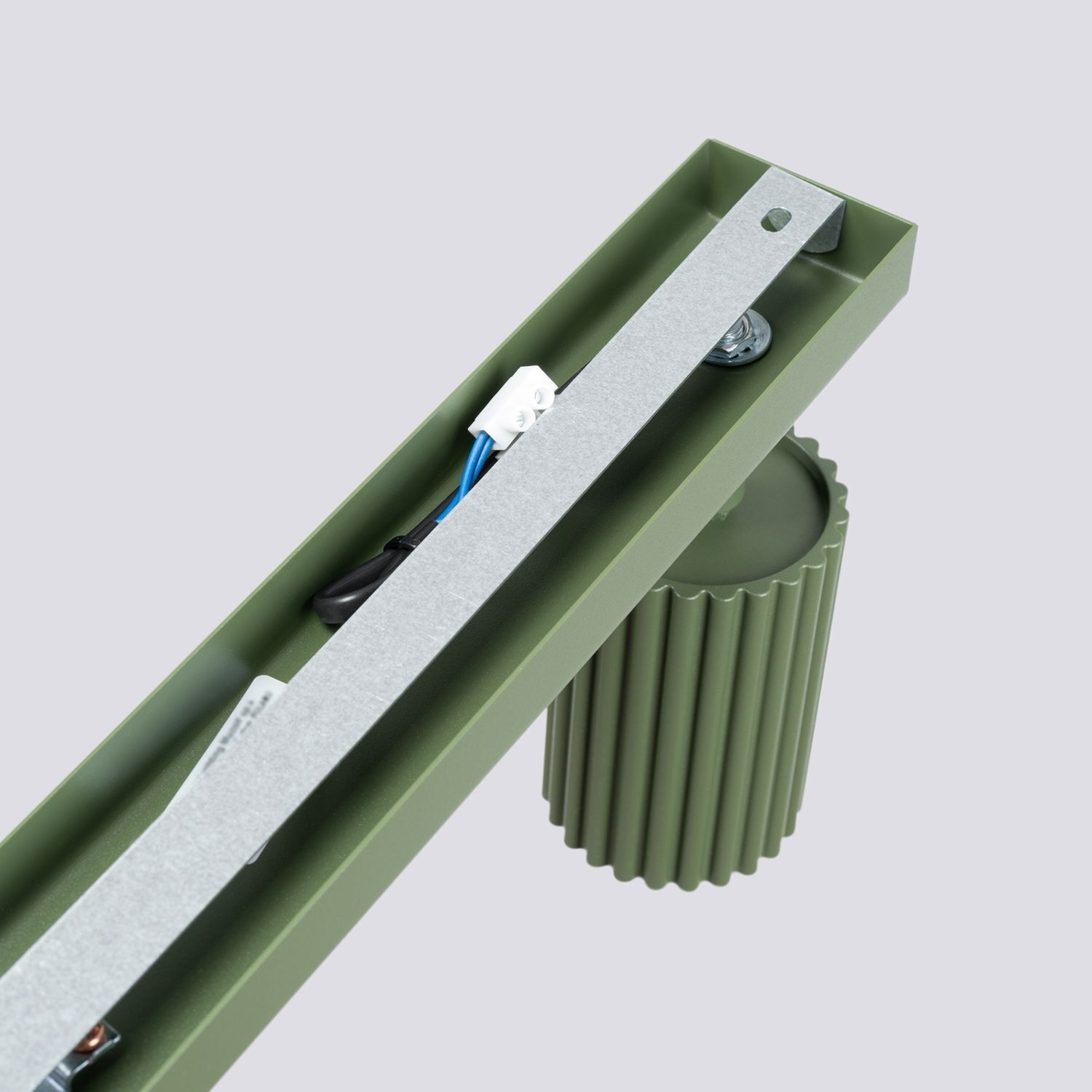 Deckenlampe Modern 117 cm lang GU10 6-flammig schwenkbar Grün