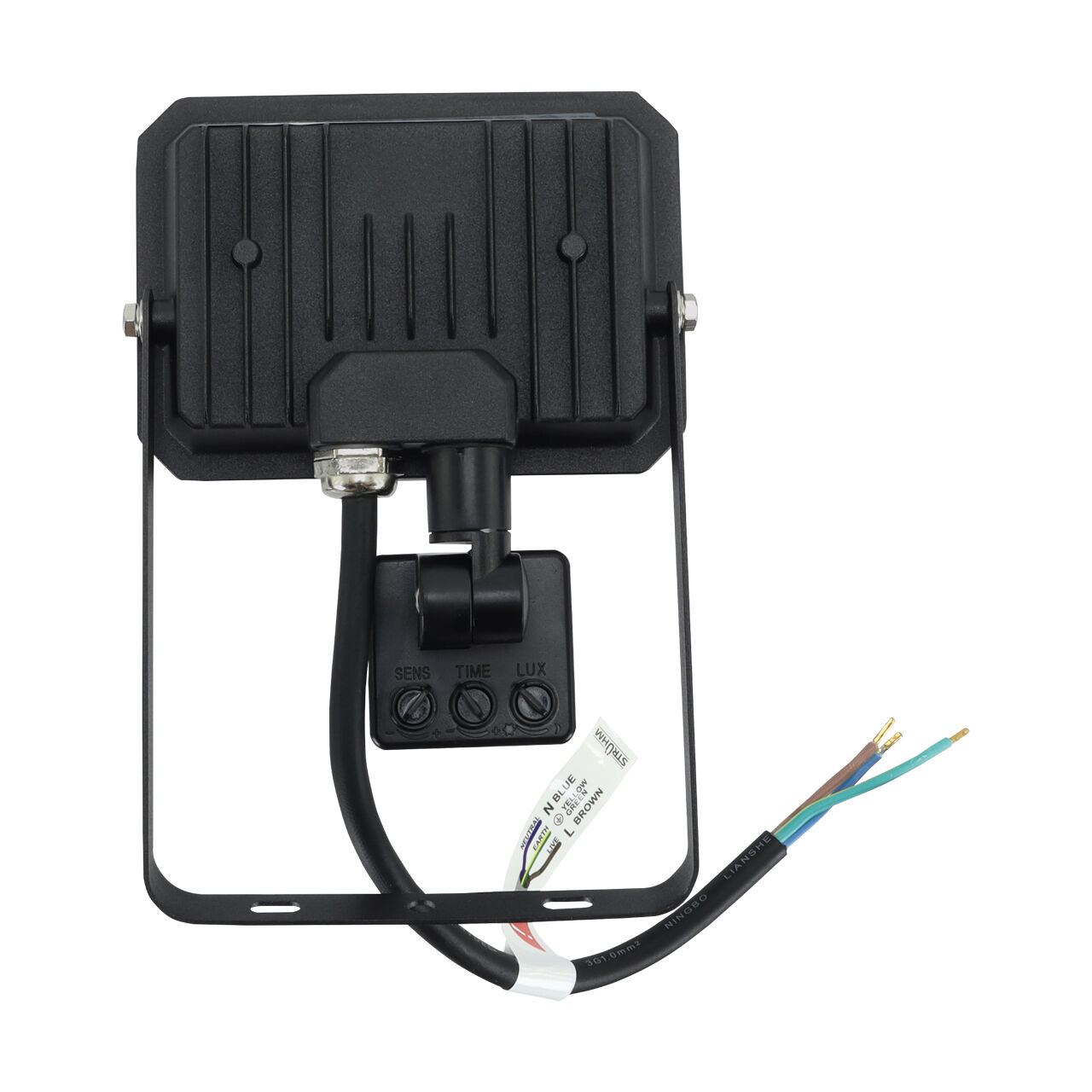 LED Strahler Bewegungsmelder B: 11,2 cm IP44 4200 K 2200 lm Adapter, Elektronik, Fön, Gerät, Elektrisches Gerät