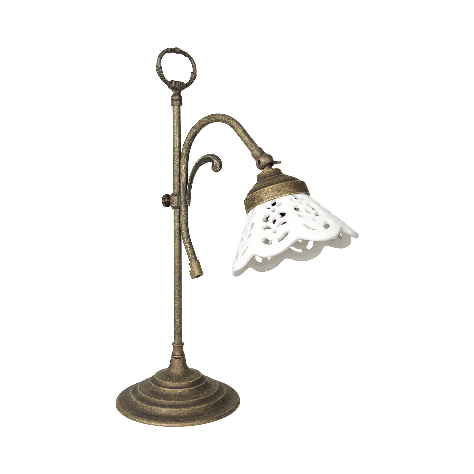 Lampe, Bronze, Lampenschirm, Zimmer, Duscharmatur