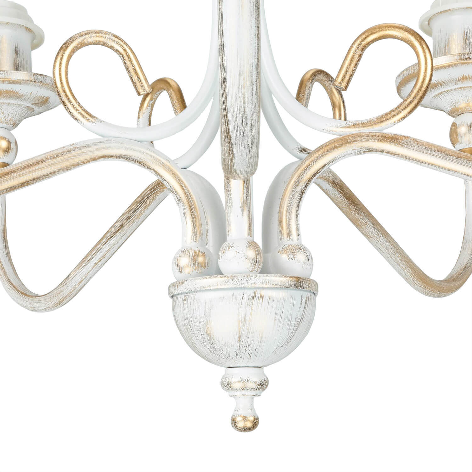 Lustre shabby en or écru Ø64cm GANARA Leuchter, Lampe