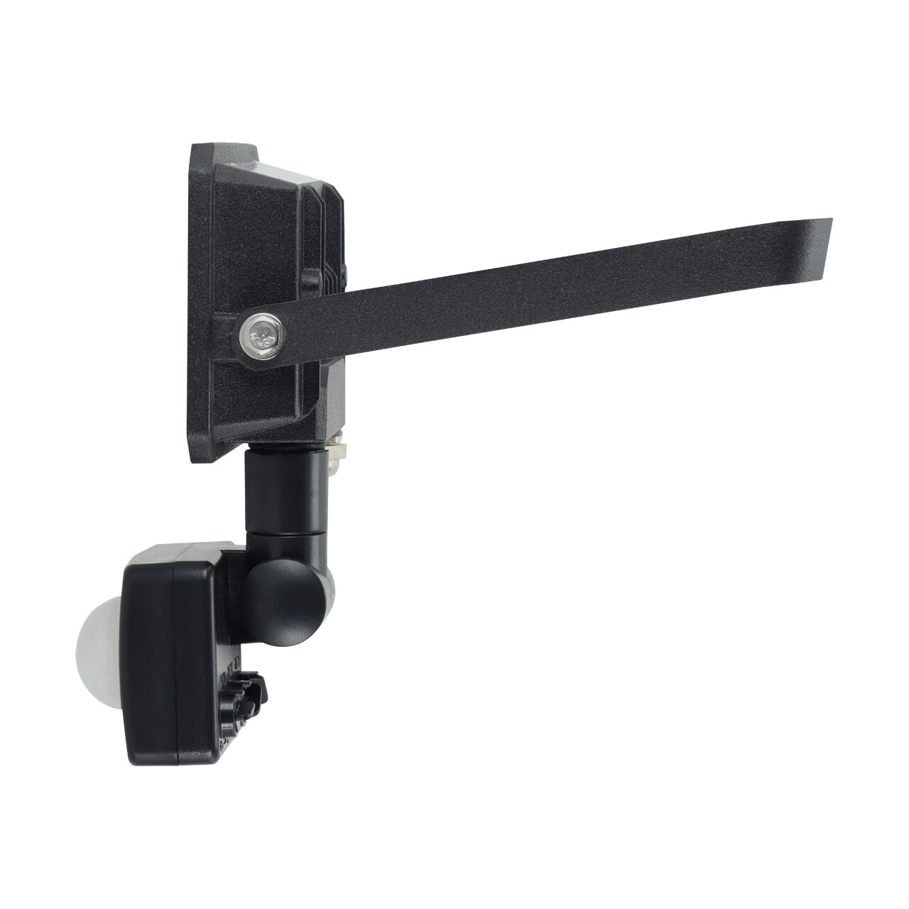 LED Flutlicht mit Bewegungsmelder B: 8 cm IP44 4200 K 1140 lm monitorarm, halterung, verstellbar, stativ, schwarz