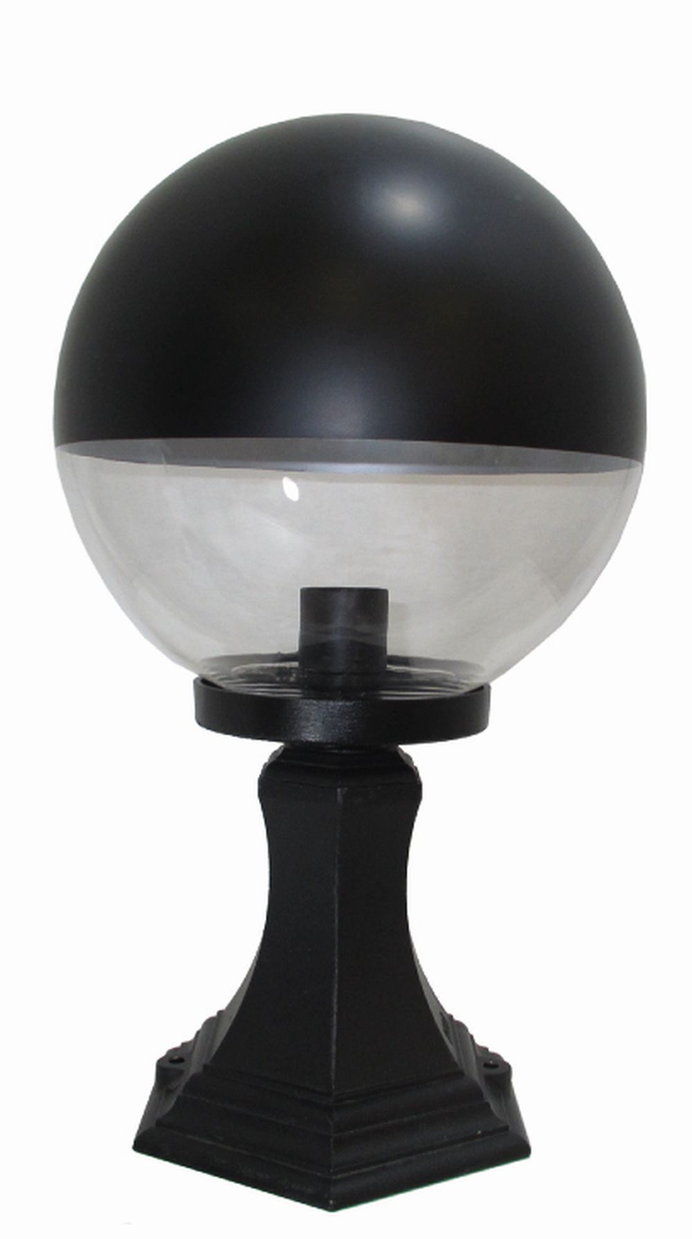 Elégante lampe de socle Boule Abat-jour 44cm de haut IP44 E27