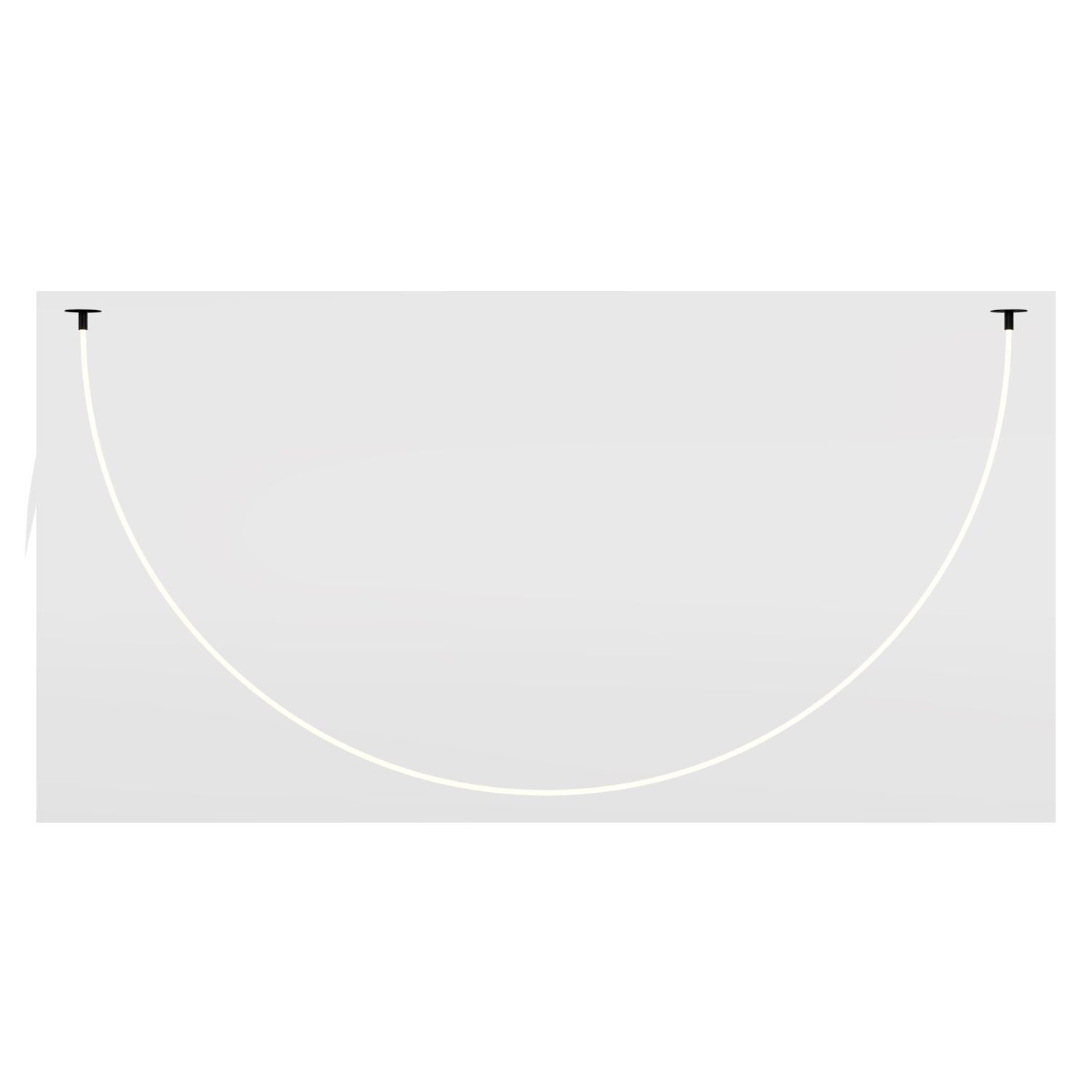 Luminaire suspendu LED aluminium blanc chaud 3000 K 2200 lm