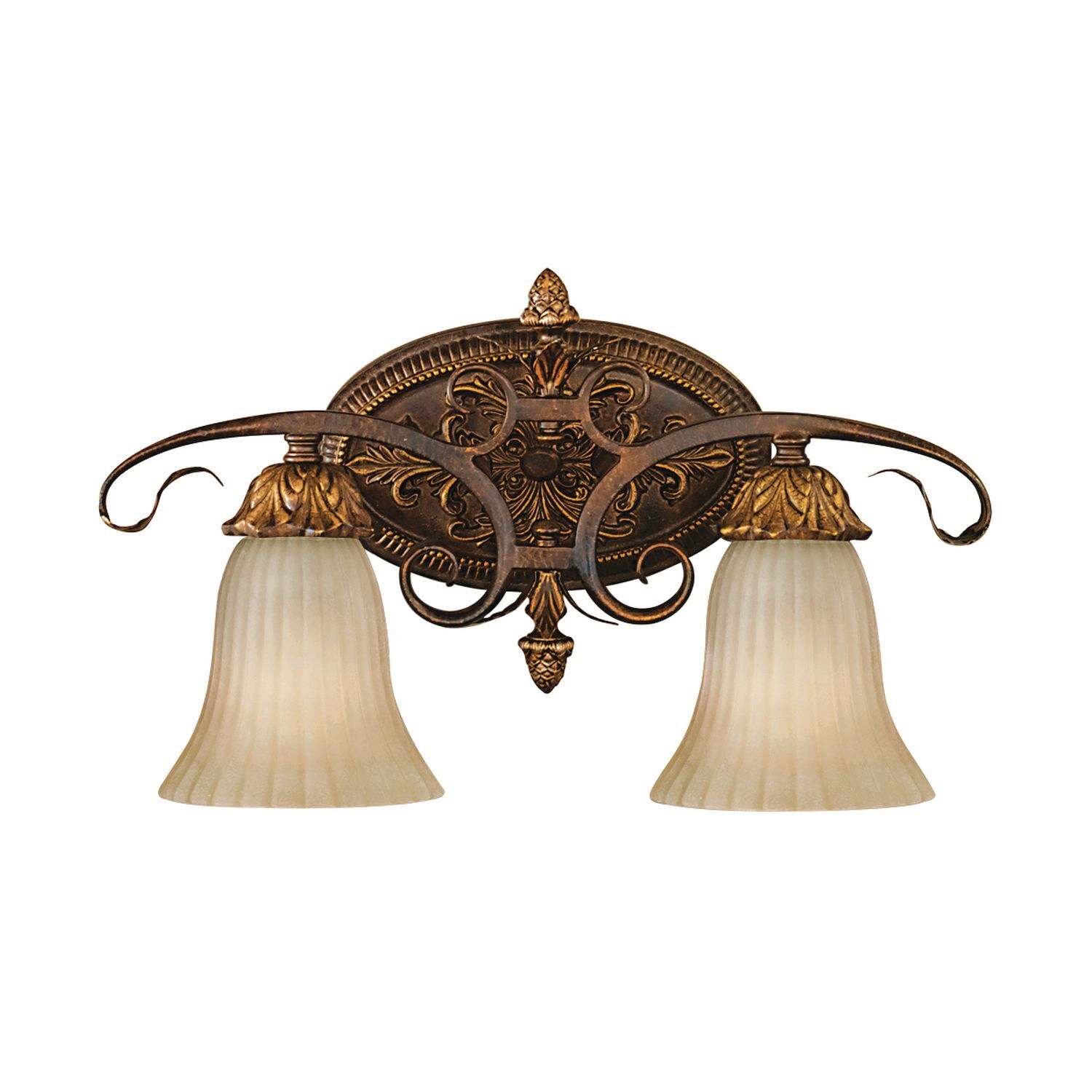 Applique ANABELL 10 Bronze Lampe en porcelaine