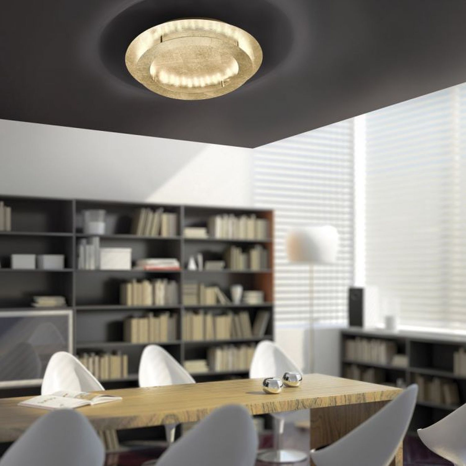 Innenarchitektur, Buch, Deckenleuchte, Esstisch, Stuhl