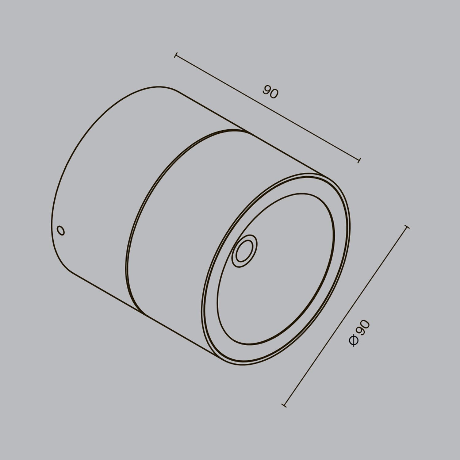 Strahler außen Metall Glas LED IP54 verstellbar Graphit