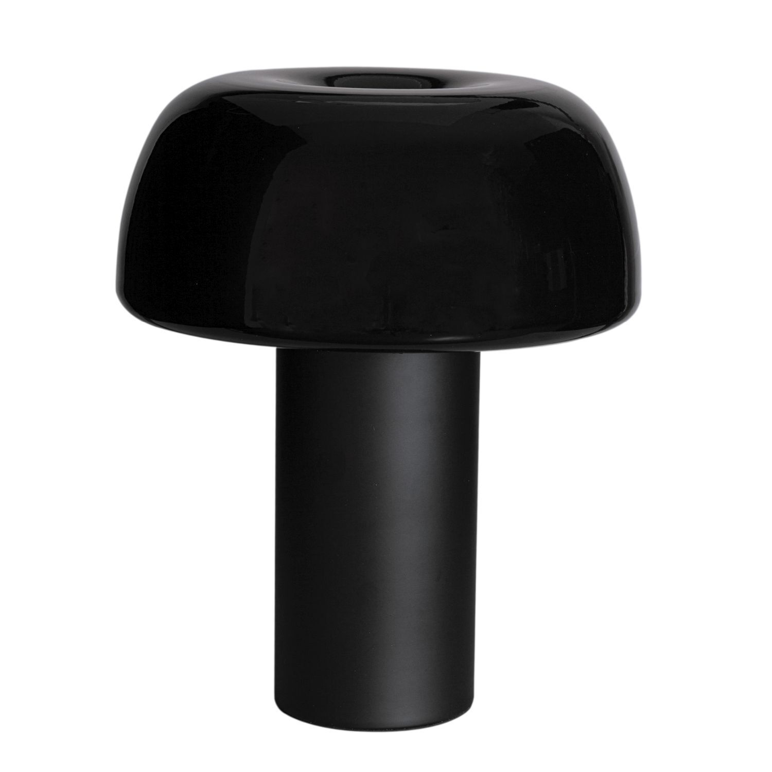 Lampe de table noir métal H : 41 cm Interrupteur à câble inclinable