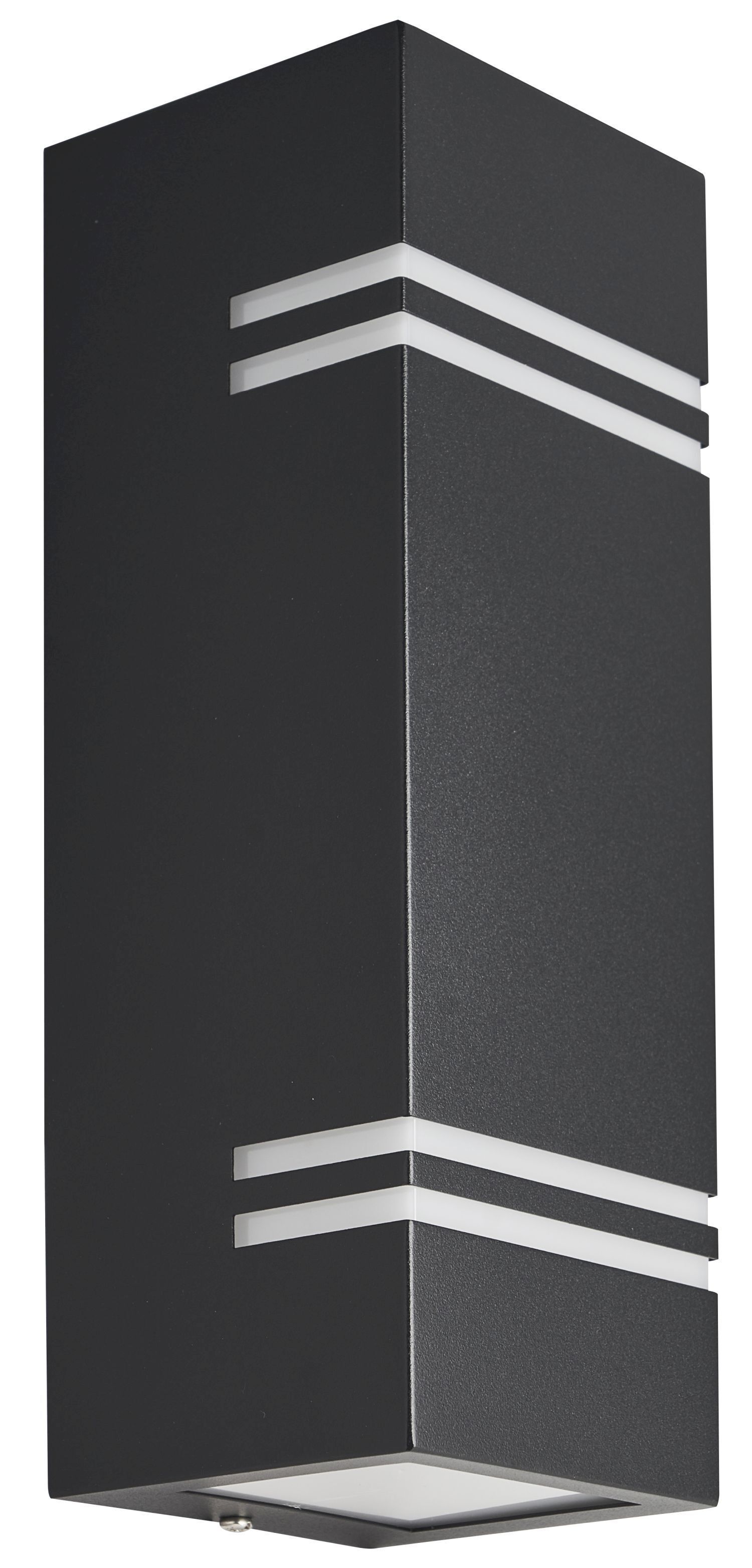 LED Außenleuchte Wand Up Down Aluminium IP54 3000 K