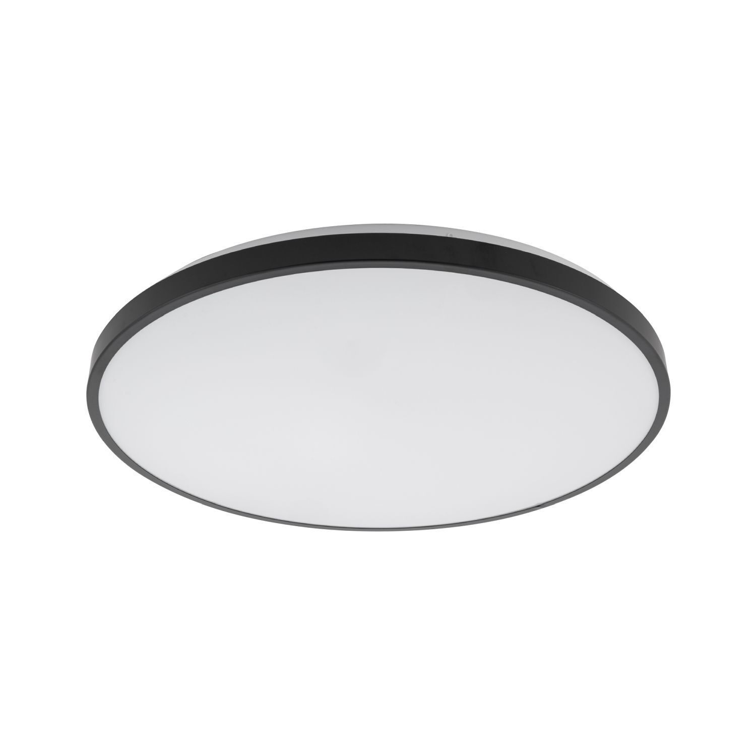 Plafonnier rond à LED noir métal 32 W Ø49 cm Deckenleuchte, Leuchte