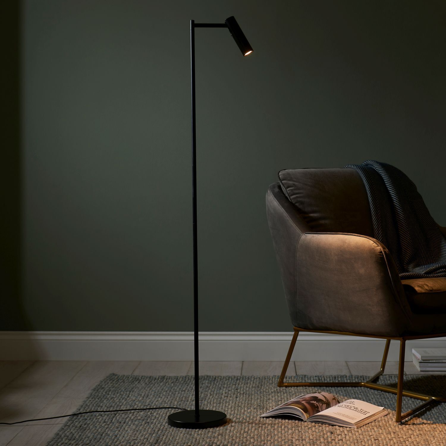 Lampe, Stehlampe, Mobiliar, Stuhl