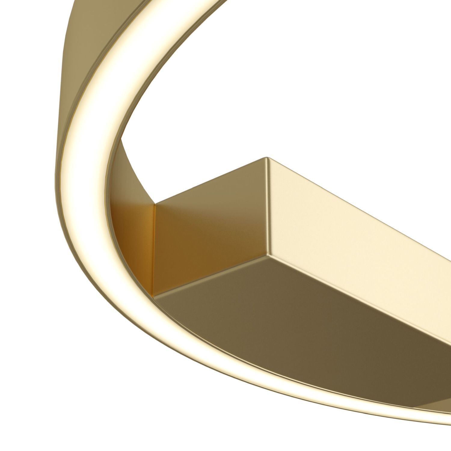 LED Deckenlampe Aluminium Ø 40 cm in Messing rund TESSA LED Deckenlampe Aluminium Ø 40 cm in Messing rund TESSA