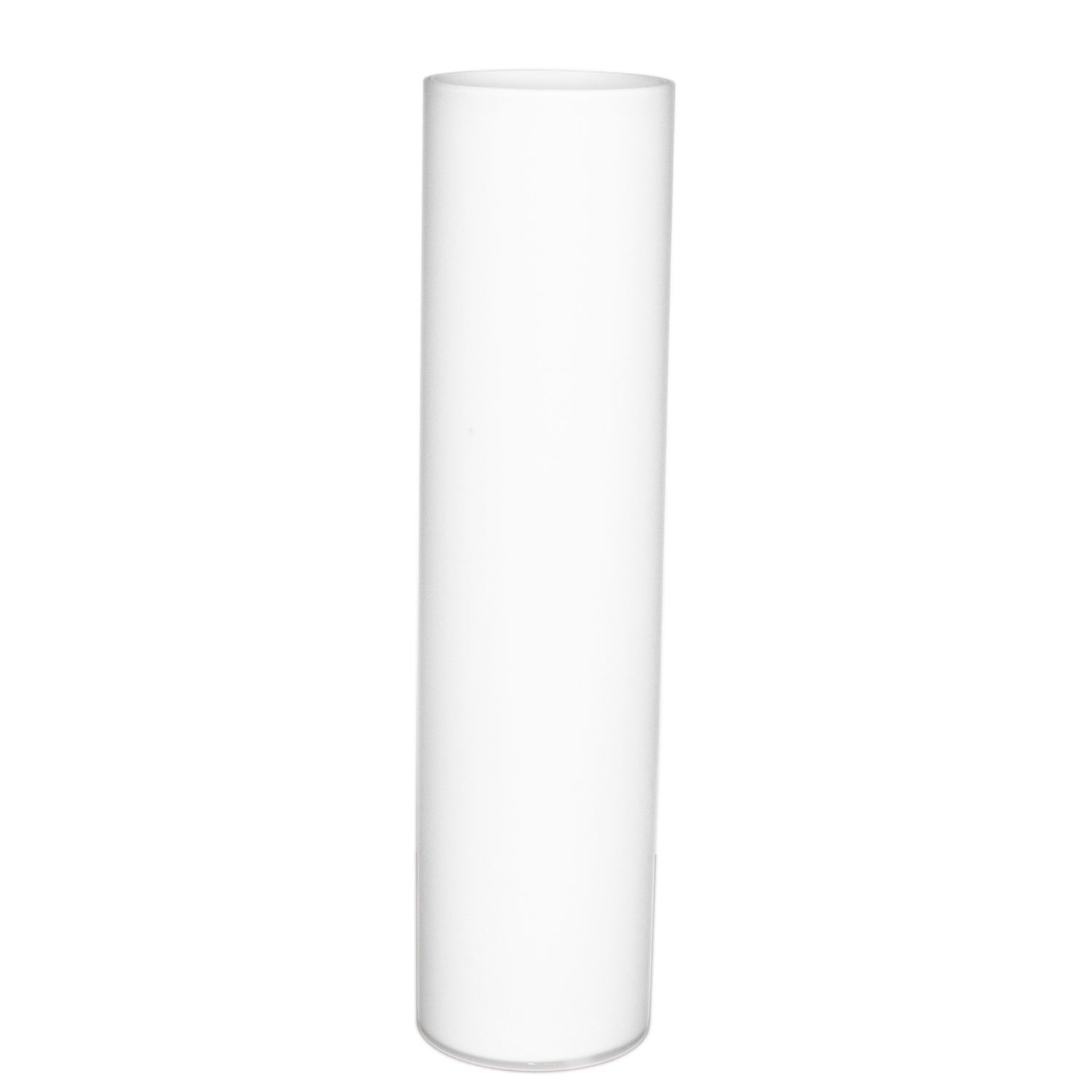 Lampe de table verre blanc mat 40 cm E27 interrupteur à câble