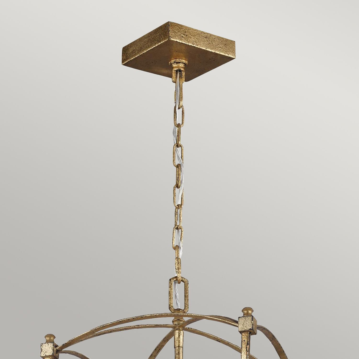 Leuchter, Lampe, Bronze