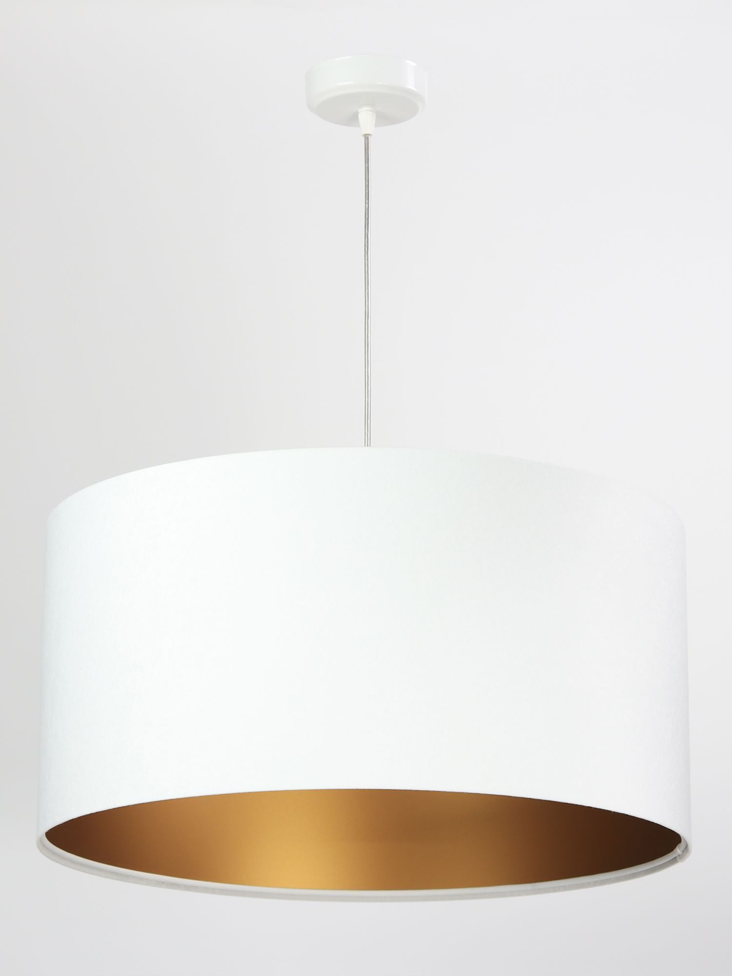 Hängeleuchte ROSIE Creme Gold Retro rund Esstisch Lampe, Deckenleuchte