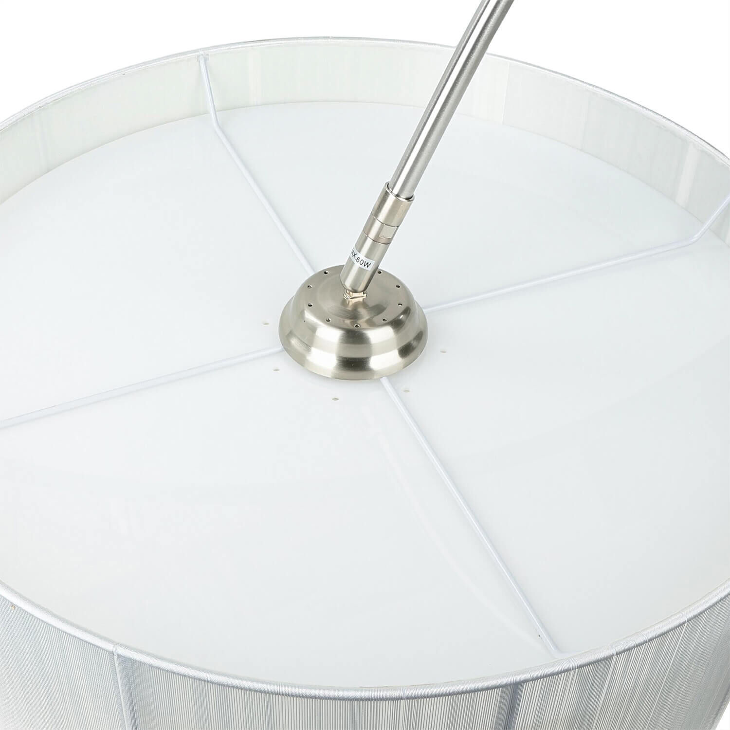 Stehlampe 200cm Retro Wohnzimmerlampe Design Ø48cm Lampe, Lampenschirm, Mobiliar, Tabelle