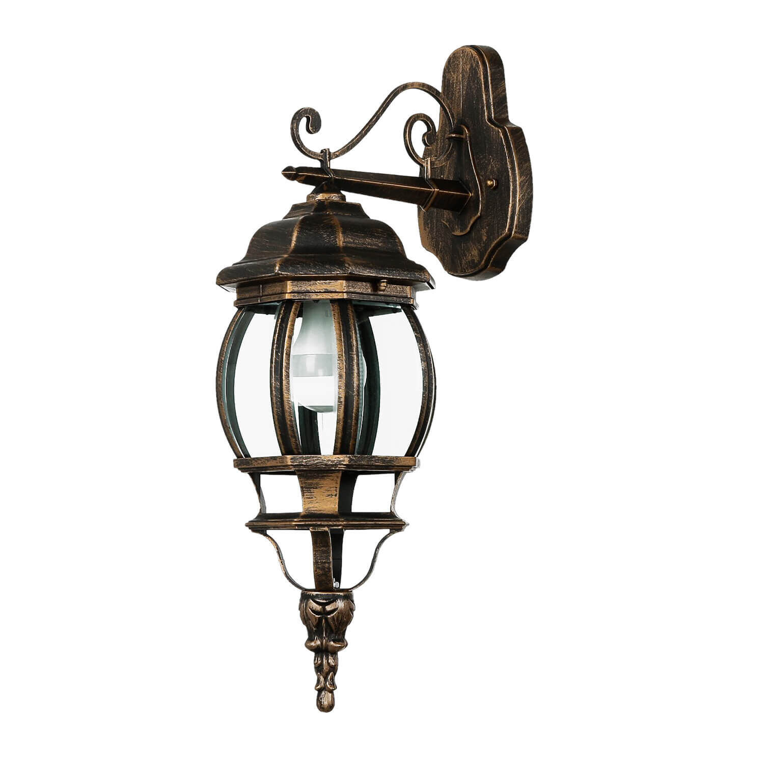 Lampe, Leuchte, Bronze