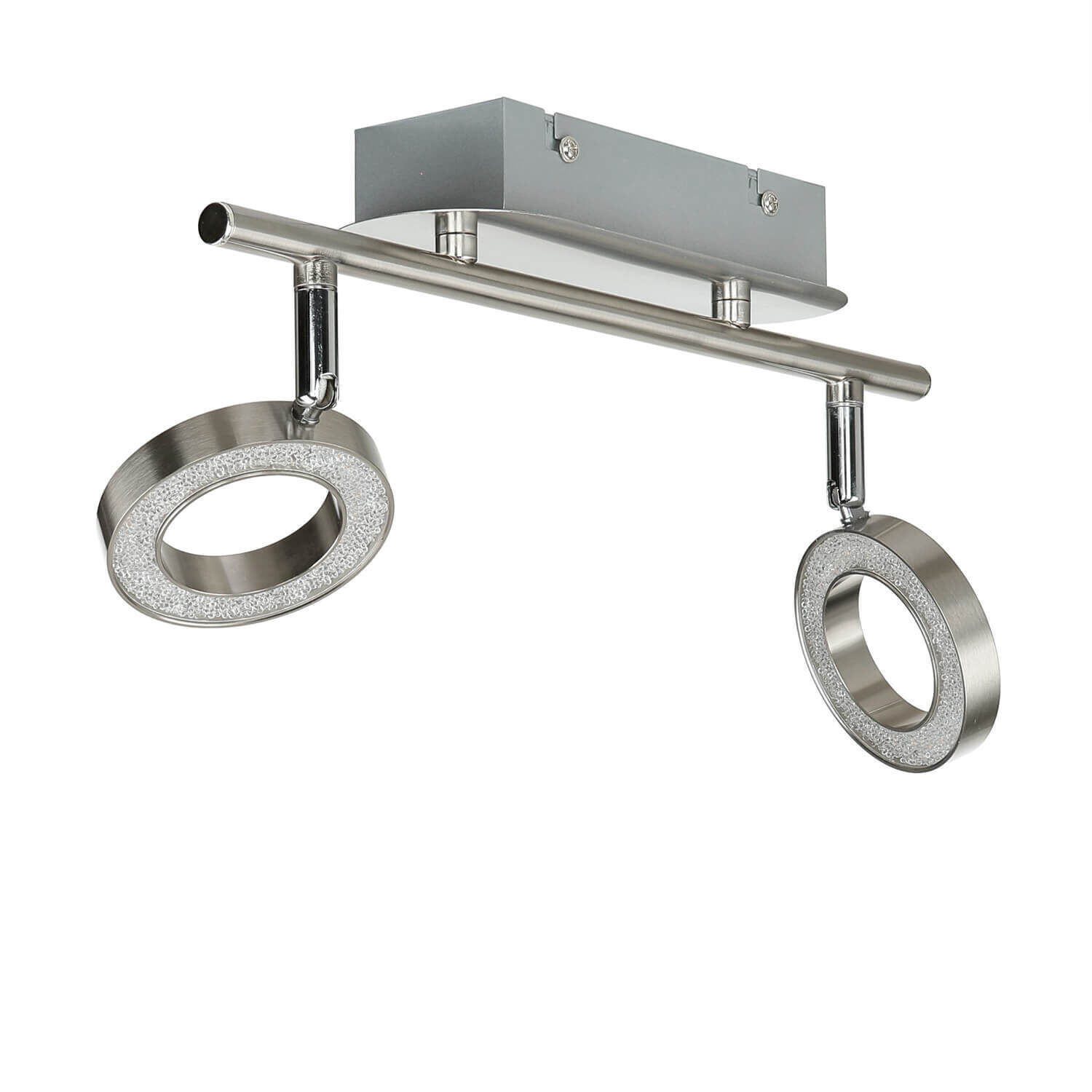 LED Deckenstrahler länglich 34 cm 2-flammig Wohnzimmer Beleuchtung, Drinnen, Zimmer, Duscharmatur, Klammer