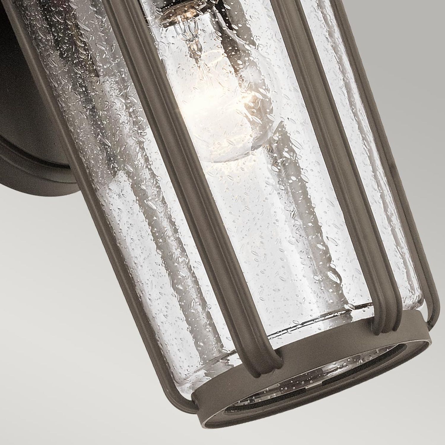 Außenleuchte Wand Alu Glas 37,1 cm hoch IP44 E27 Vintage später lampe, glasbehälter, außenleuchte, lampenkörper, wasserdicht