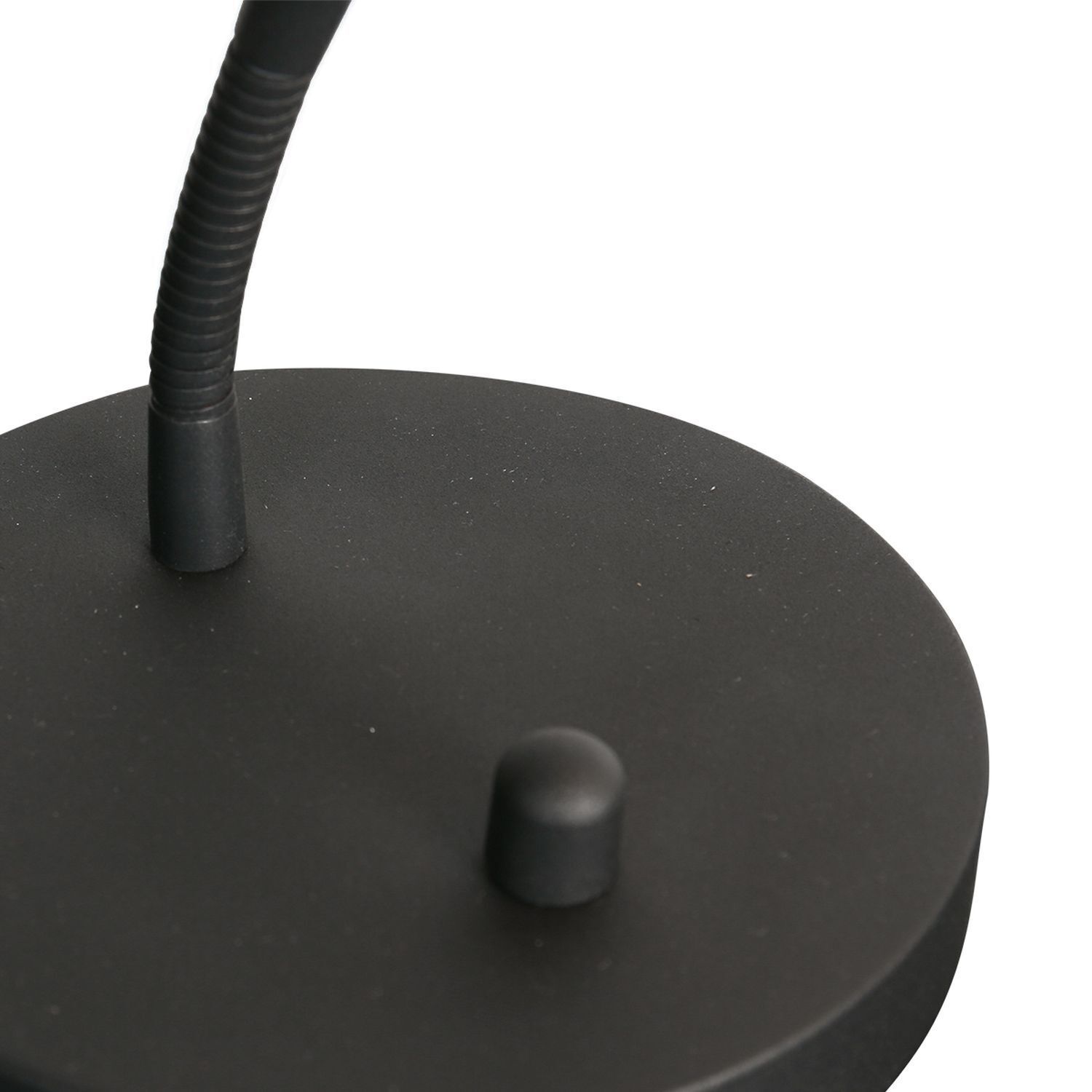 LED Schreibtischleuchte dimmbar Schwarz 46 cm 2700 K Elektrisches Gerät, Mikrofon, Adapter, Elektronik