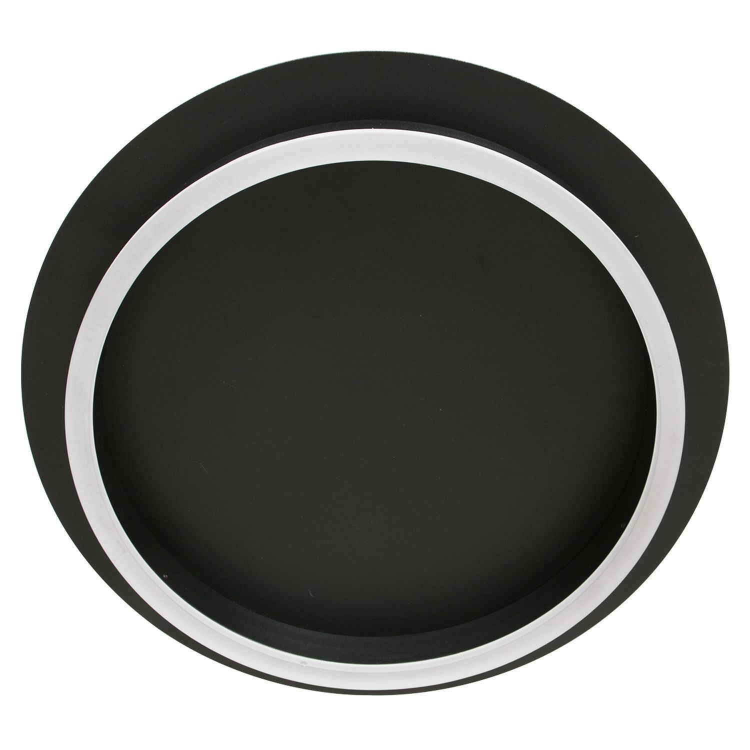 LED Deckenlampe Metall Kunststoff Schwarz 20 W 2700 K Photographie