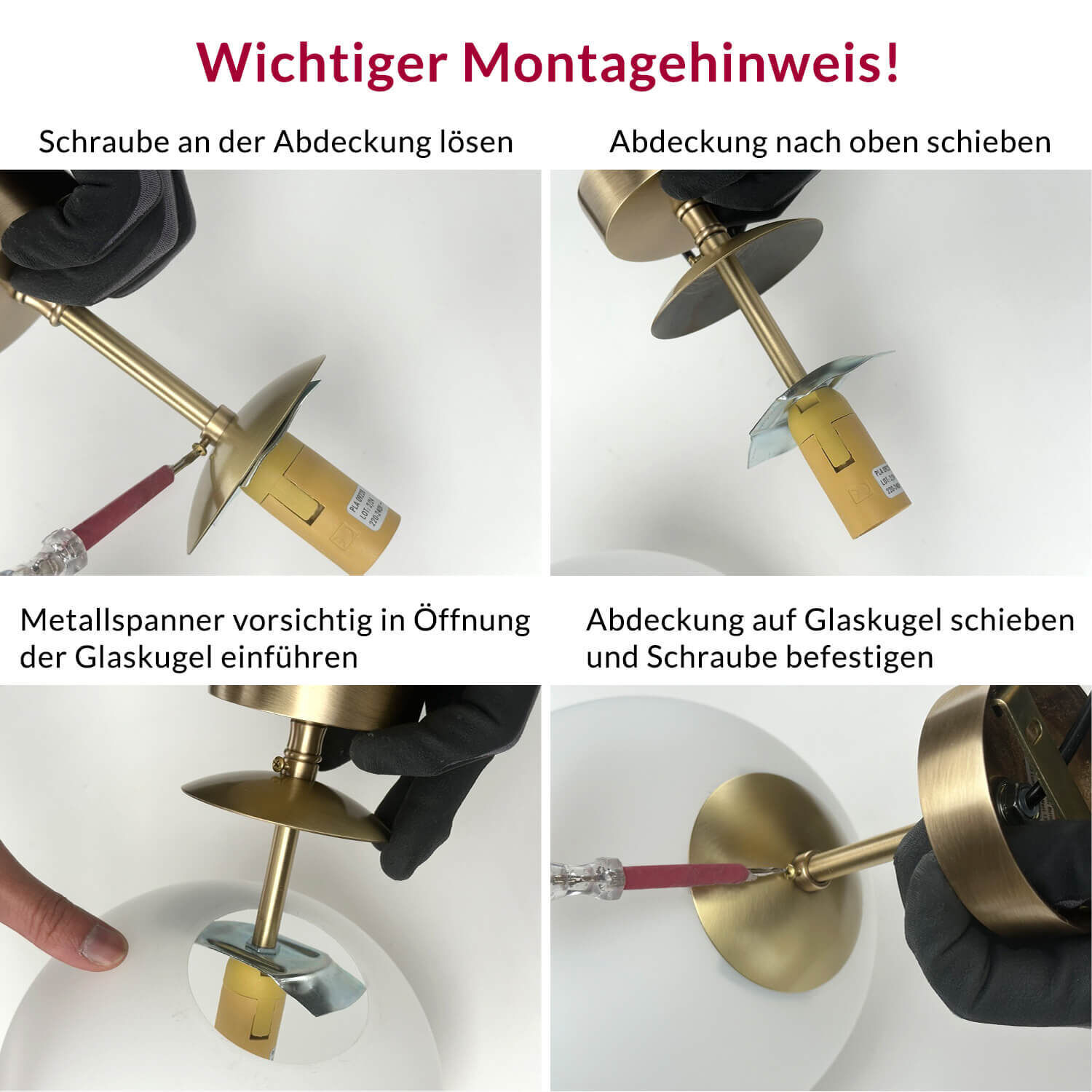 Runde Deckenleuchte MUSA Glas Echt-Messing verstellbar Gerät, Deckenventilator, Elektrisches Gerät