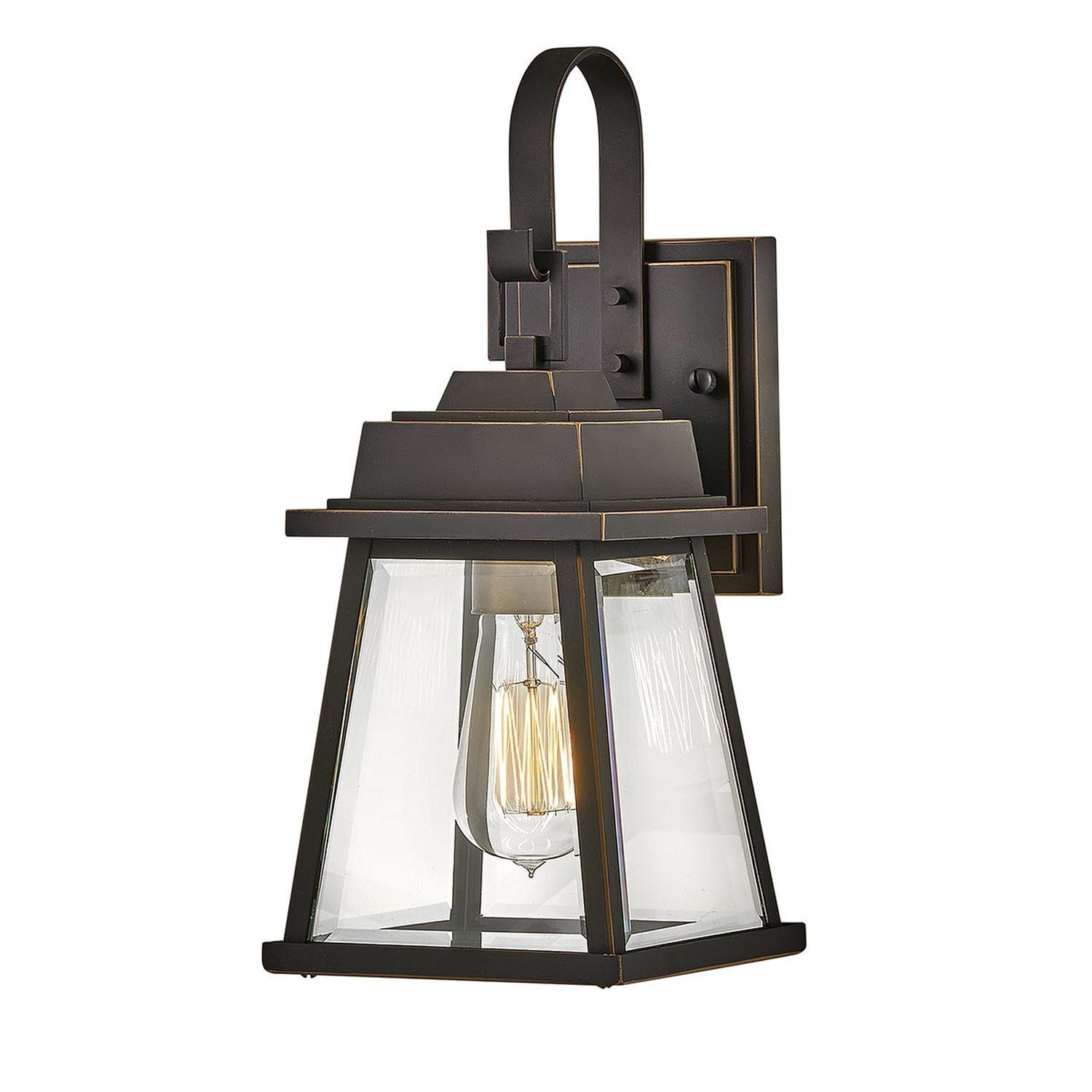 Lampe d'extérieur murale résistante aux intempéries H : 36,2 cm IP44 E27 Vintage