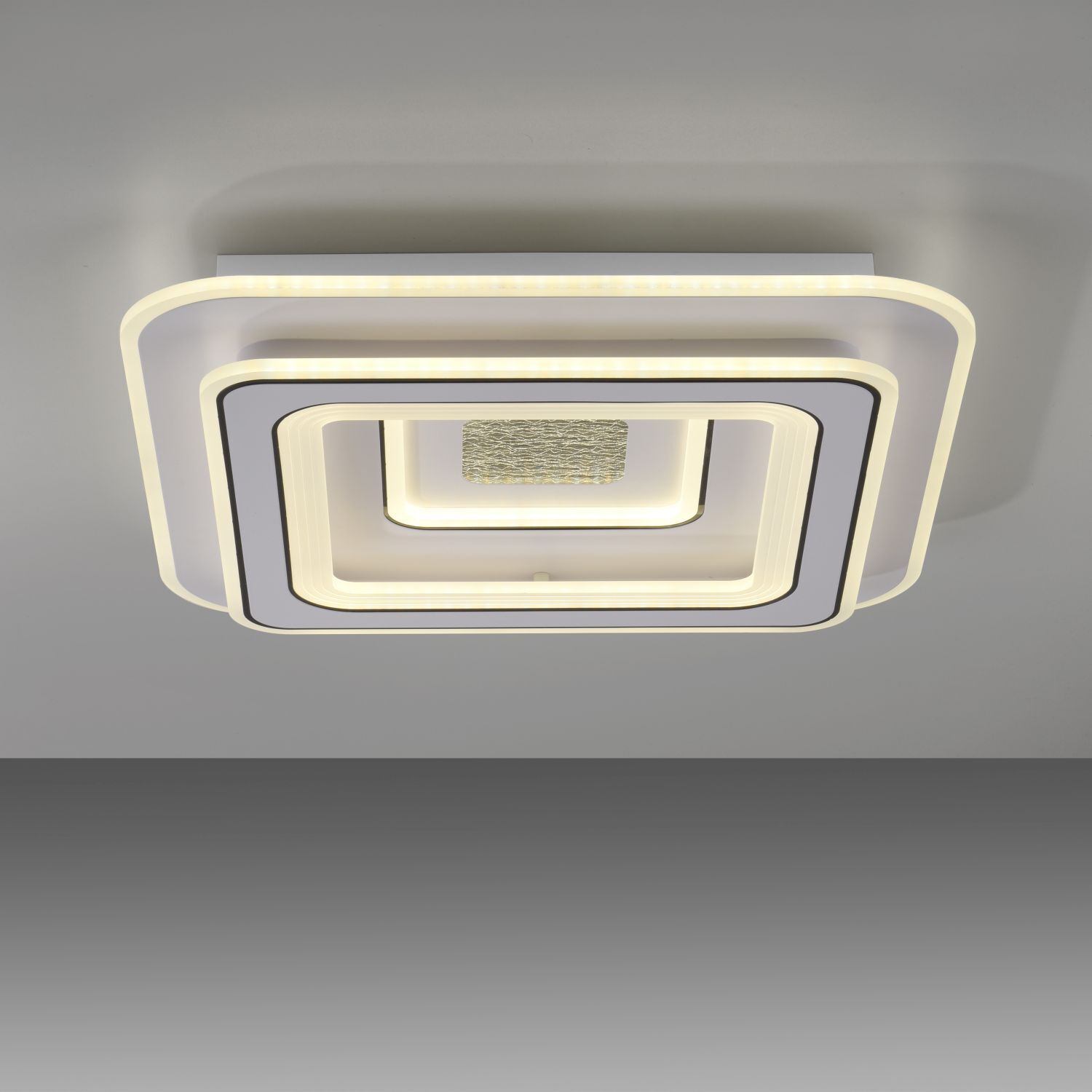 Lampe de plafonnier LED Variateur Télécommande 6500 lm Veilleuse