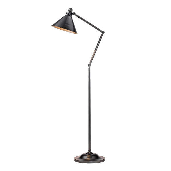 Tischlampe, Schreibtischlampe, Bürolampe, Metall, Schwarz
