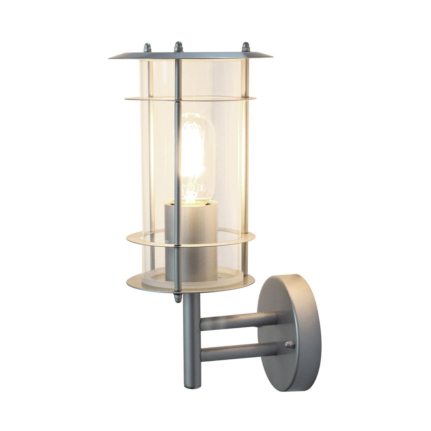Lampe d'extérieur en acier inoxydable IP44 Scandinave E27